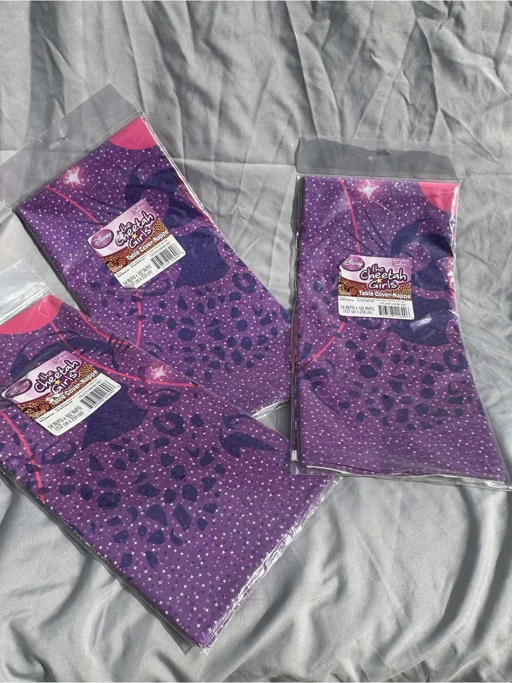 The Cheetah Girls Purple Graphic Party Table Covers